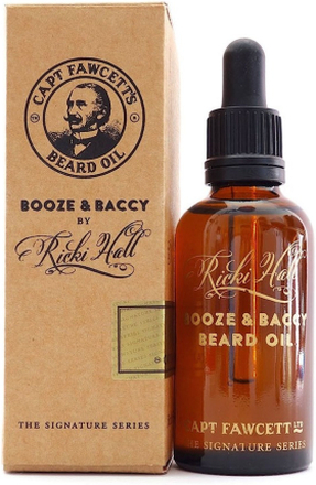 Captain Fawcett Beard Oil Ricky Hall's Booze & Baccy 50 ml