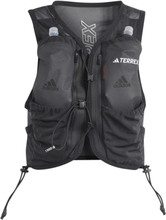 Adidas Adidas Terrex AEROREADY 2.5-Layer Trail Running Vest Black/Impact Orange Treningsryggsekker L