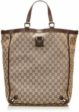Brown Gucci Abbey GG Canvas Bag pre-eide