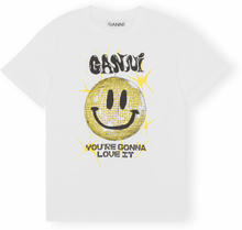 Smiley-print T-skjorte