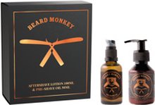 Shave Set, Aftershave Lotion 100ml +Pre-shave Oil 50ml