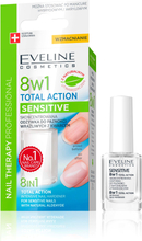Eveline Cosmetics Nail Therapy Professional Total Action 8 In 1 S