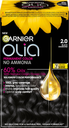 Garnier Olia Permanent Color 2.0 Black Diamond