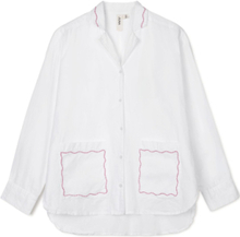 Lollipop Sofie Shirt S/M Hvid Pyjamas Nattøj White Juna
