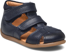 Starters™ Two Velcro Sandal Shoes Summer Shoes Sandals Navy Pom Pom
