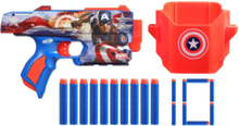 Nerf Marvel Captain America Blaster Toys Toy Guns Multi/patterned Nerf