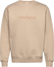 Bay Sweatshirt Tops Sweatshirts & Hoodies Sweatshirts Beige Soulland