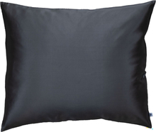 ByBarb Silk Pillow Case Dark Grey