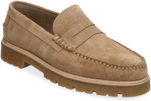 Austin 2.0 Loafers Flade Sko Brown Playboy Footwear
