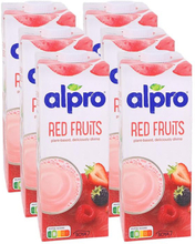 ALPRO Soja Dryck Rödfrukt 6-pack