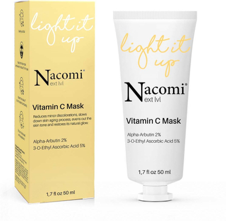 Nacomi Next Level Light it up - Brightening face mask with vitami