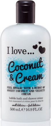 I Love... Bubble Bath & Shower Crème I Love… Coconut & Cream