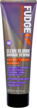 fudge Clean Blonde Damage Rewind Violet-Toning Shampoo 250 ml