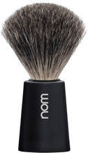 NOM CARL Shaving Brush Pure Badger Black Black