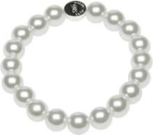 Laney Elastic Pearl Brace Silver/M Accessories Kids Jewellery Bracelets Pearl Bracelets Sølv SNÖ Of Sweden*Betinget Tilbud
