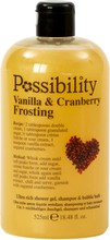 Possibility Shower 3 in 1 Vanilla & Cranberry Frosting 525 ml