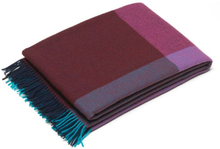 Vitra - Colour Block Blankets Blue/Bordeaux