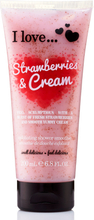 I Love... Exfoliating Shower Smoothie I Love… Strawberries & Crea
