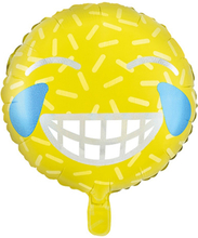 Emoji LOL Folieballong 45 cm
