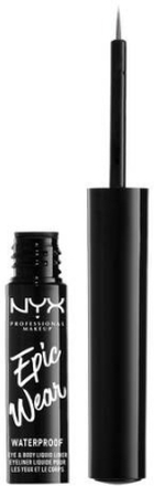 NYX PROFESSIONAL MAKEUP Epic Wear Metallic Liquid Liner Gunmetal