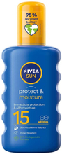NIVEA SUN Protect & Moisture Sun Spray SPF15 200 ml