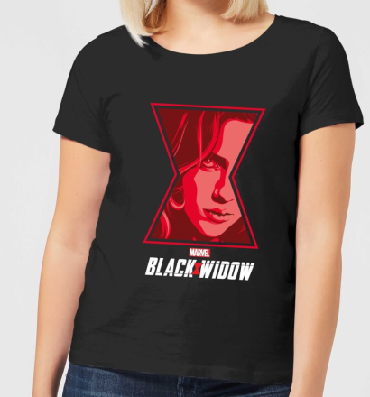 Black Widow Close Up Women's T-Shirt - Black - XL