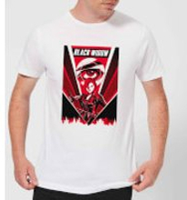 Black Widow Red Lightning Men's T-Shirt - White - S - White
