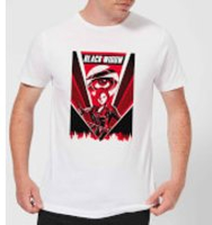 Black Widow Red Lightning Men's T-Shirt - White - XXL - White