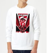 Black Widow Red Lightning Sweatshirt - White - M - White