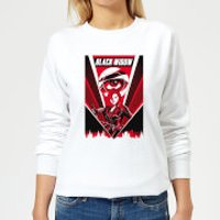 Black Widow Red Lightning Women's Sweatshirt - White - XS - White