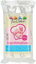 Marshmallows Sockerpasta, vit - FunCakes