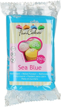 Sockerpasta Sea Blue, Blå - FunCakes