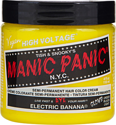 Manic Panic Semi-Permanent Hair Color Cream Electric Banana