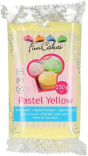 Sockerpasta Pastellgul - FunCakes