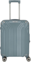 Elvaa, 4W Trolley S Bags Suitcases Blue Travelite