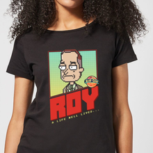 Rick and Morty Roy - A Life Well Lived Women's T-Shirt - Black - S