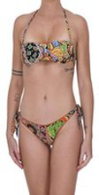 Bikini a fascia stampato