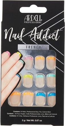 Ardell Nail Addict French Rainbow