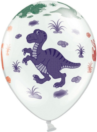 Ballonger Dinosaurier, 6-pack - PartyDeco