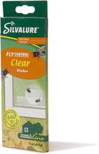 Silvalure Fly Control Clear Fönster - 10 pack