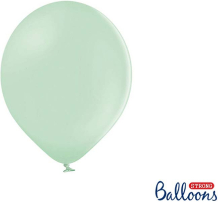 Ballonger Pistagegrön, 27 cm, 10-pack - PartyDeco