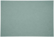 Bordstablett i polyester teal, 33 x 48 cm