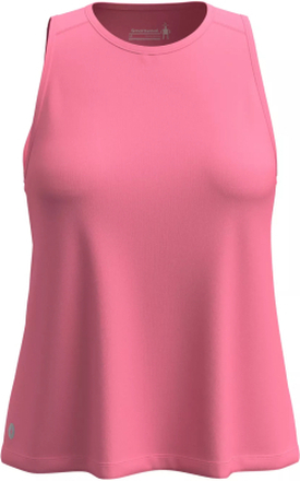 Smartwool Smartwool Women's Active Ultralite High Neck Tank Guava Pink Kortärmade träningströjor XL