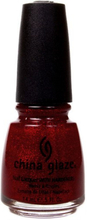 China Glaze Nail Lacquer with Hardeners Ruby Pumps