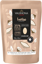 Valrhona Choklad Ivoire 35% 250 g