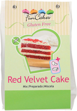 Red Velvet Cake, Glutenfri mix, 400 g - FunCakes