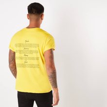 Lord Of The Rings The Hobbits Unisex T-Shirt - Yellow - XS - Yellow