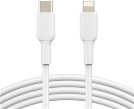 Belkin Boost Charge Lightning To Usb-C Cable Pvc 1M - White