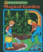 Steven Rhodes Let's Plant A Magical Garden Unisex T-Shirt - Green - XS