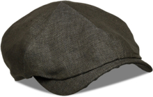 Newsboy Slim Cap Accessories Headwear Flat Caps Grønn Wigéns*Betinget Tilbud